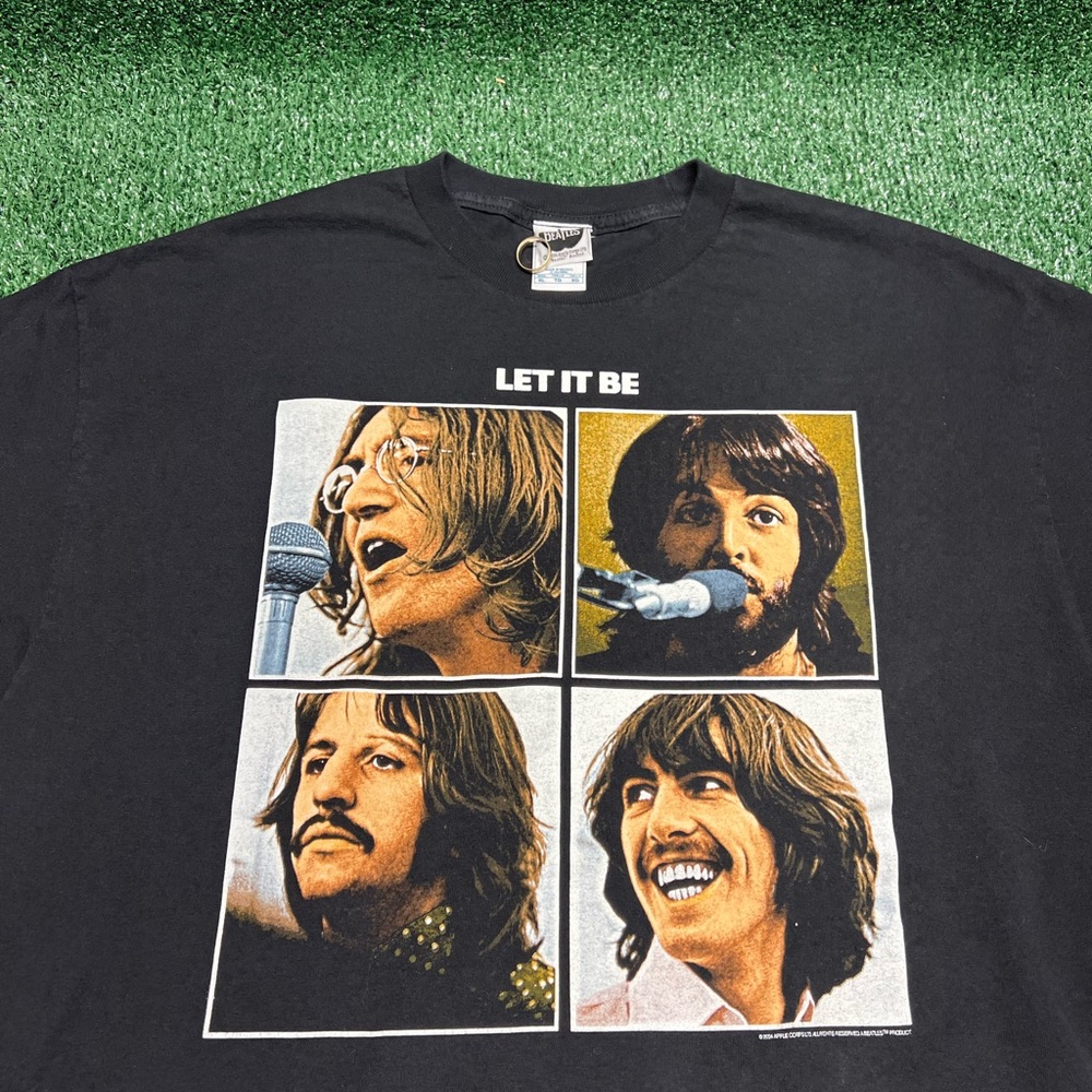 The Beatles “let it be” band shirt